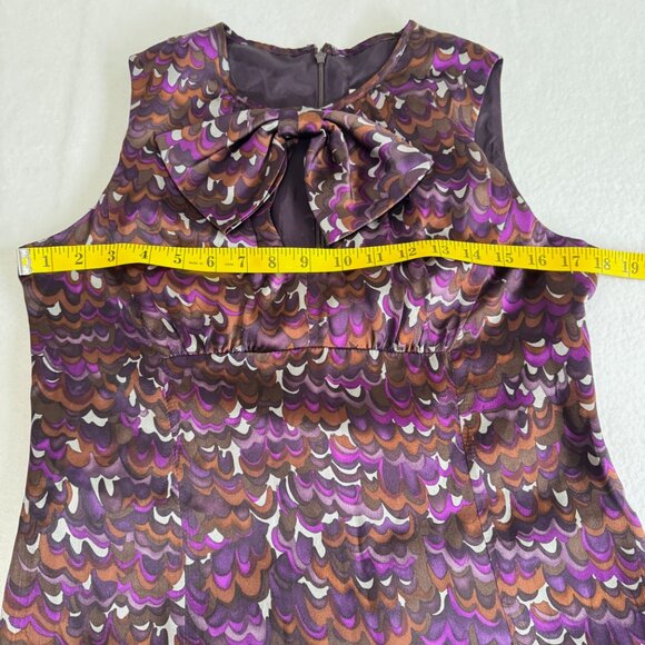 NANETTE LEPORE Silk Bow Accent Dress - Picture 8 of 9